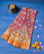 Multi Color Chanderi Saree
